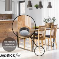 19mm Furniture Slider Foot & Floor Protector