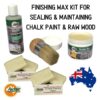 Finishing Wax Kit for Chalk Painted Furniture