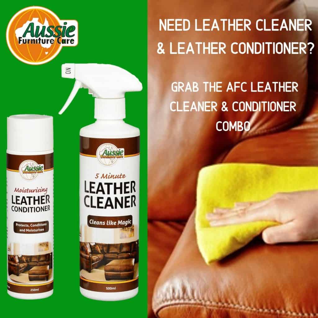 AFC Leather Cleaner & Leather Conditioner Combo Furniture Care Products