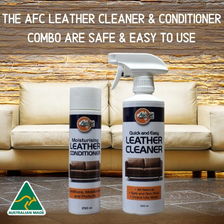 AFC Leather Cleaner & Leather Conditioner Combo Furniture Care Products