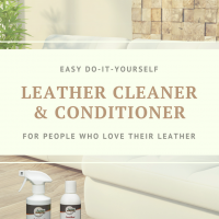 Aussie Furniture Care 5 Minute Leather Cleaner 500ml Bottle & Leather Conditioner 250ml Bottle Conditioner Combo
