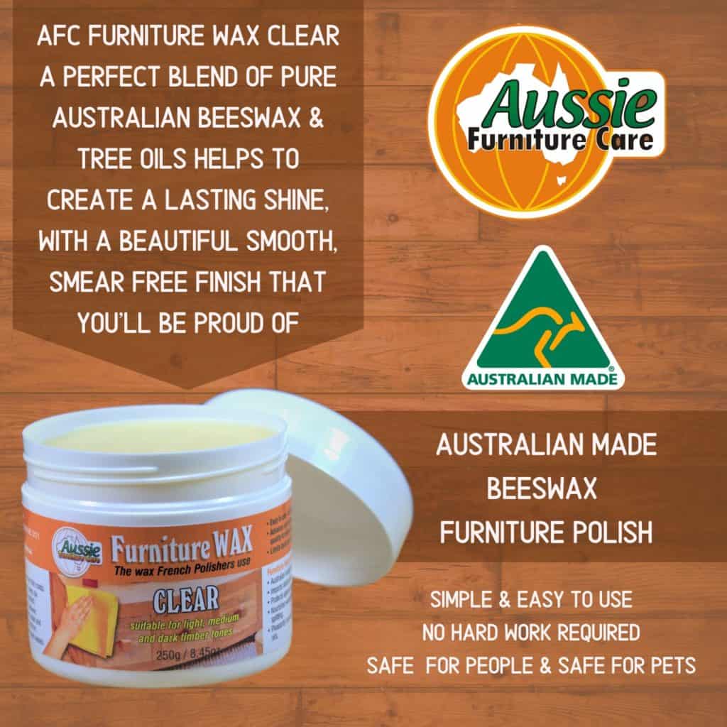 AFC Beeswax Furniture Paste Wax Polish Furniture Care Products