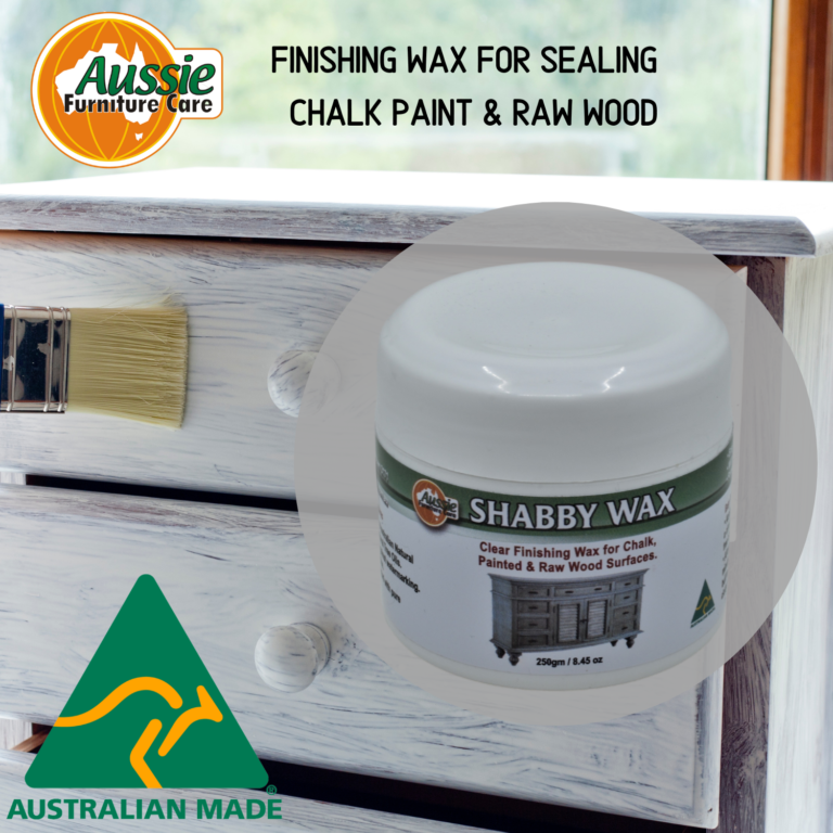 Finishing Wax For Chalk Paint & Raw Wood Furniture Furniture Care