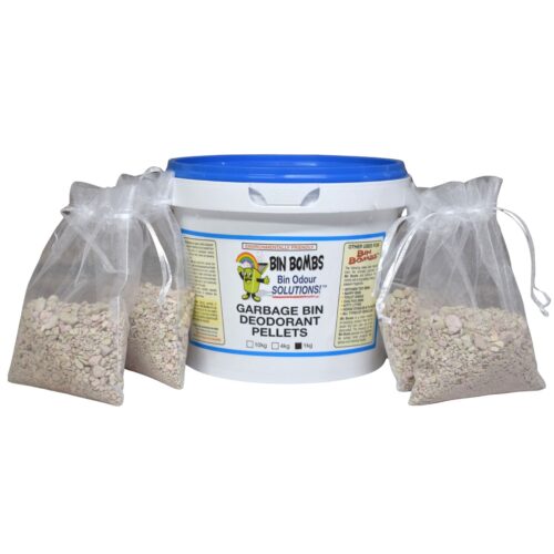 Bin Bombs 1 kg Refill Tub with 4 x 100gram Organza Bags