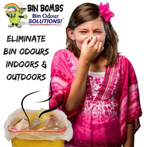 Bin Bombs Eliminate Bin Odours Indoors and Outdoors