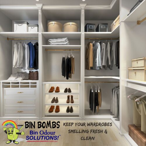 Bin Bombs Keep your wardrobes smelling fresh & clean
