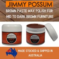 Brown Paste Wax for Jimmy Possum Wood Furniture
