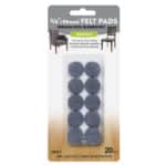 CB111 Slipstick Felt Floor Protector Pads 19mm Round