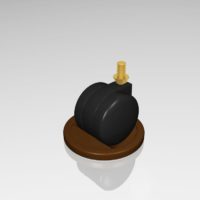 CB845 CastorWheelAustralian Solid