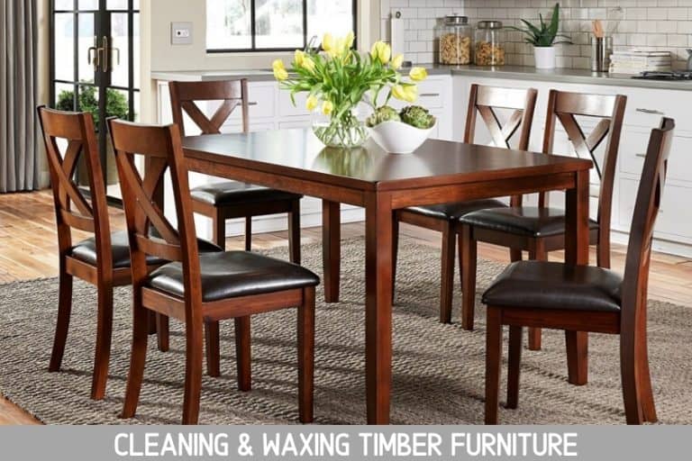 Cleaning & Waxing Timber Furniture Furniture Care Products