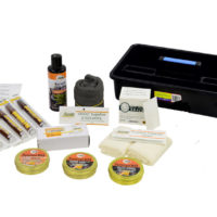 Complete Timber Furniture Repair Kit Option 1 Contents in plastic box