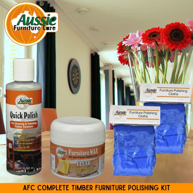 Jimmy Possum Furniture Wax Natural Combo Pack Furniture Care Products