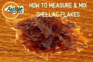How to measure & mix shellac flakes | Furniture Care Products How to measure & mix shellac flakes