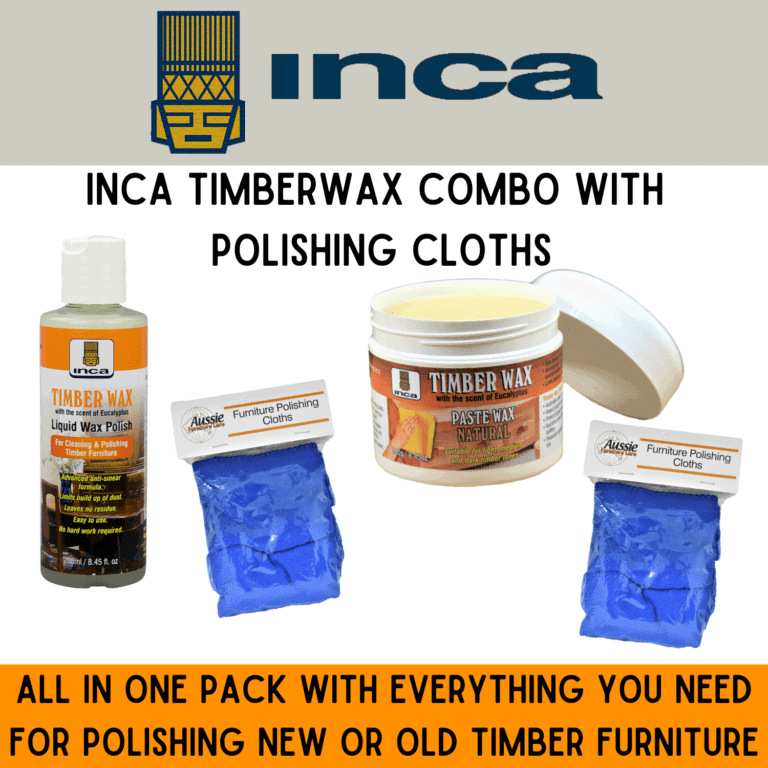 Inca Timberwax Liquid Wax Furniture Polish 250ml Furniture Care Products