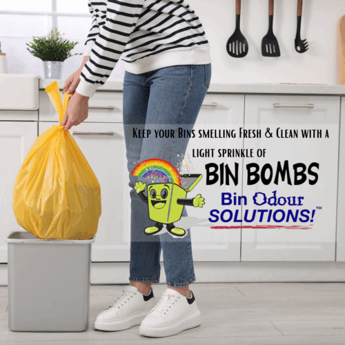 Bin Bombs Keep Indoor Bins Smelling Fresh Clean