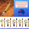 Miller Scratch Fix Pens 5 Pack Furniture Touch Up Markers
