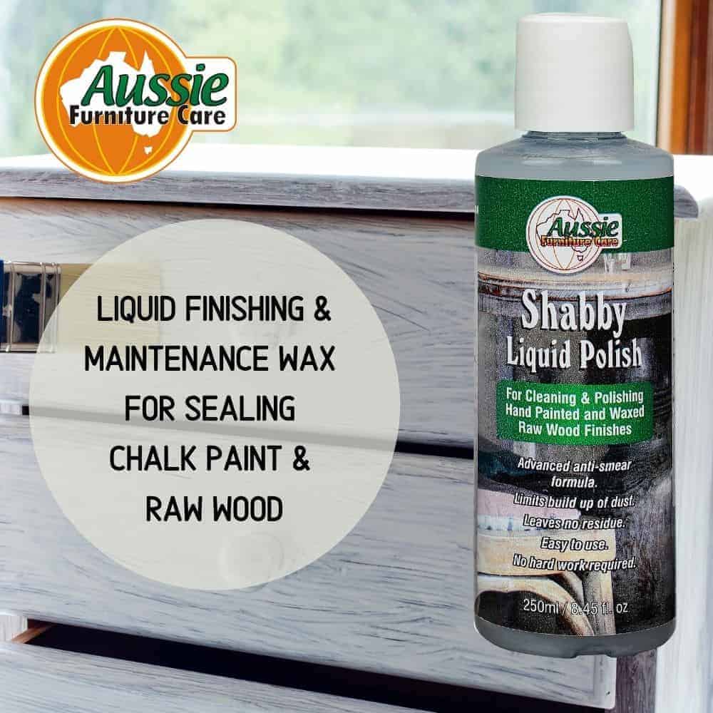 Liquid Wax Polish 250ml for Chalk Paint Furniture Care Products