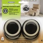 CB380 Slipstick Foot Furniture Feet Grippers and Floor Protectors for Recliner Chairs 4 per pack