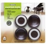 CB605 Slipstick Foot Small Castor Cups Stop Furniture with Castors from Moving & Scratching Floors