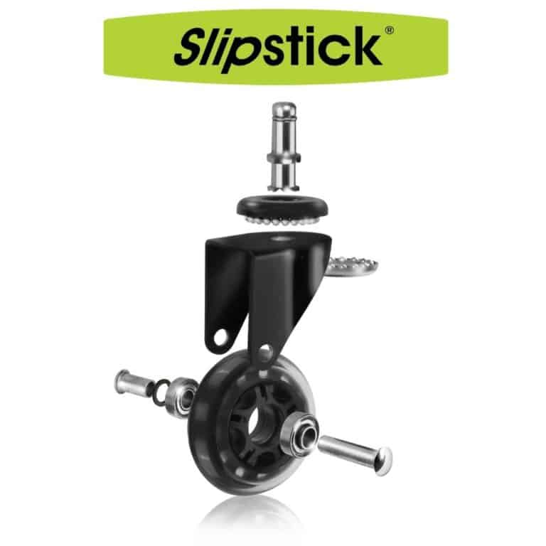 Slipstick Foot 3inch/75mm Roller Blade Style Office Chair Wheels