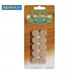CB011 Slipstick Foot Heavy Duty Felt Floor Protector Pads 19mm Round