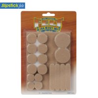 Slipstick Felt CB071 Felt Pads Assorted 37 piece pack Floor Protectors