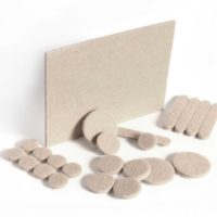 Slipstick Foot Felt Floor Protectors Assorted Shapes 
