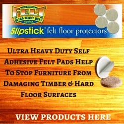 Slipstick Foot Felt Floor Protectors