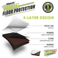 Slipstick Gorilla Grippers with Impenetrable 3 Layer Design