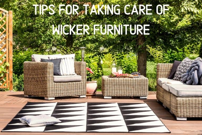 Taking care of wicker furniture Furniture Care Products