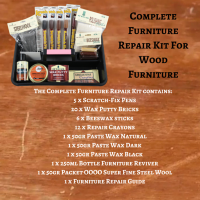 The Complete Furniture Repair Kit For Wood Furniture