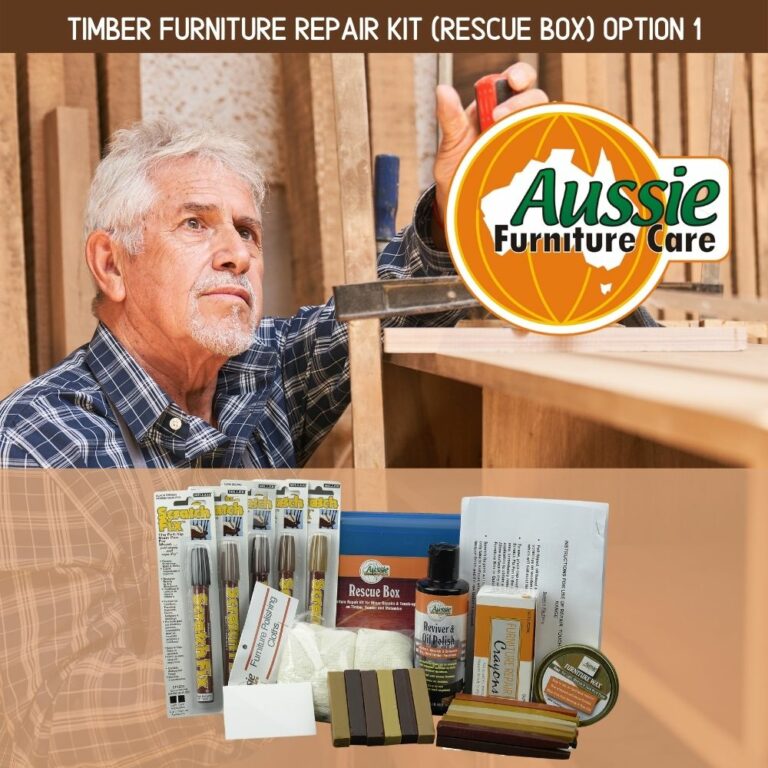 Basic Timber Furniture Repair Kit Rescue Box Option 1 Furniture Care Products